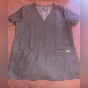 Figs scrubs top